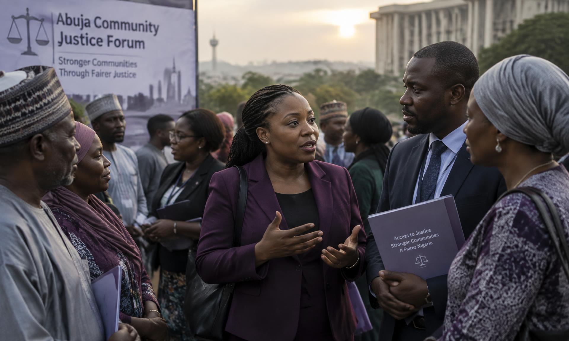 Community justice forum in Abuja